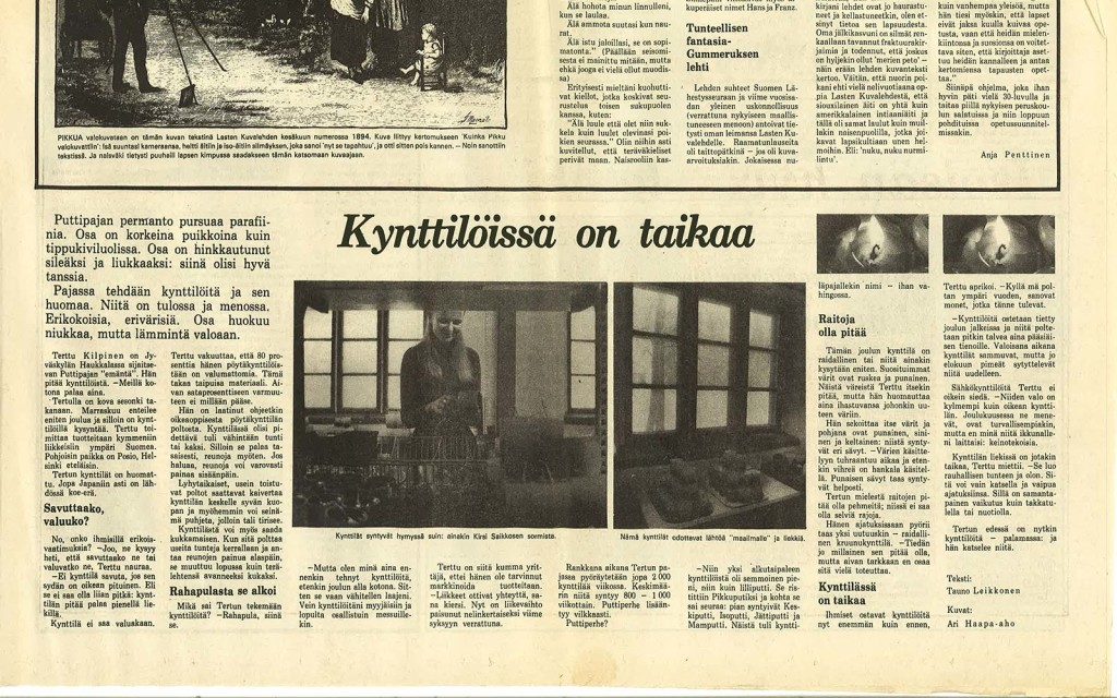 Lehtimainoksia Keskisuomalainen 1979 Lehtimainoksia Keskisuomalainen 1979